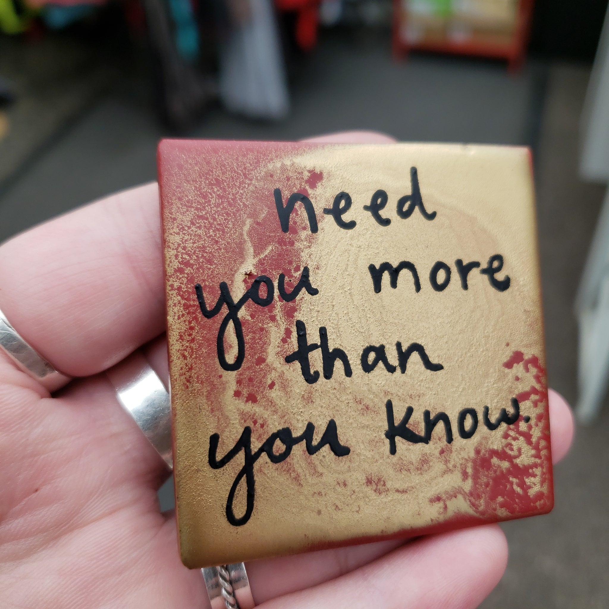need you more than you know. (Magnet)