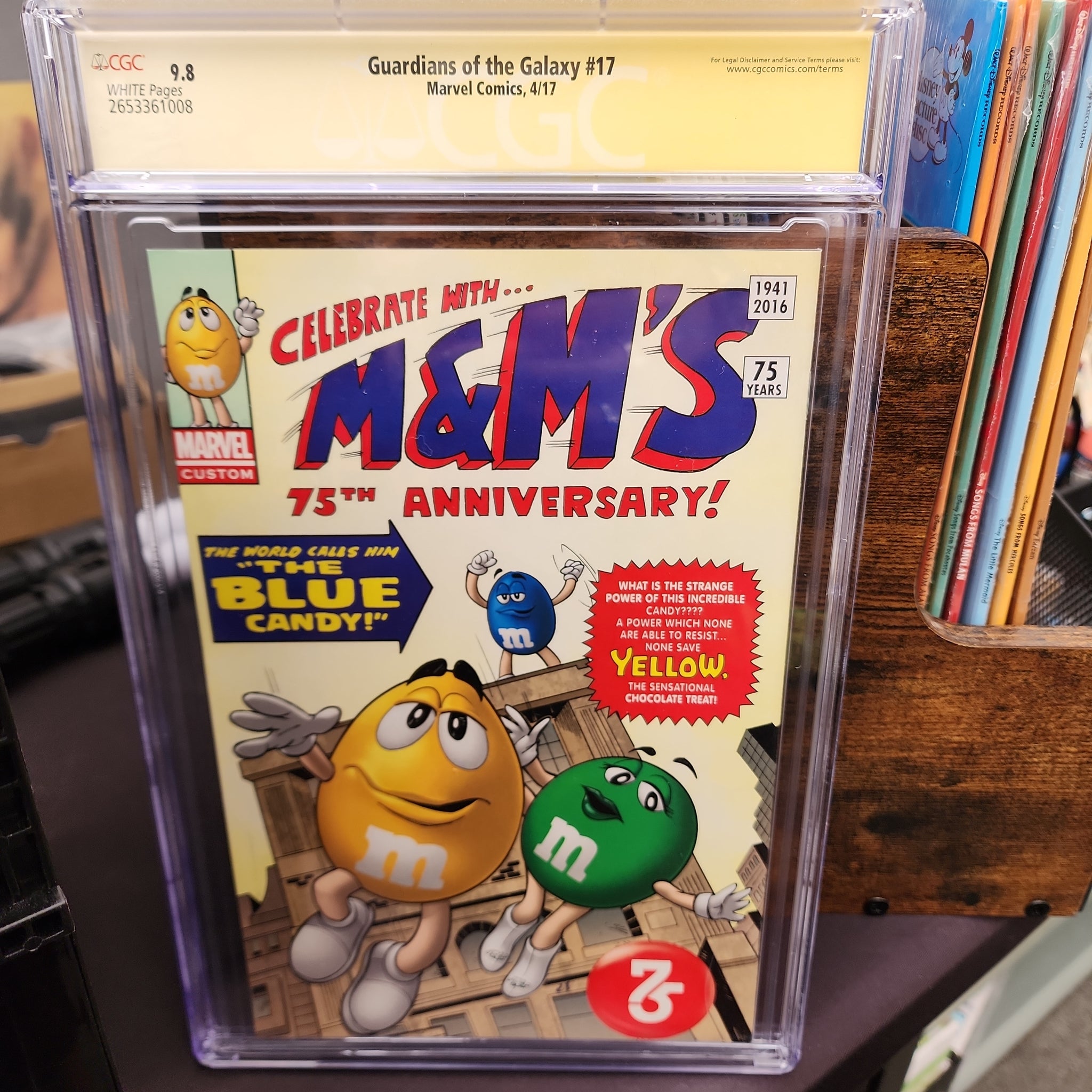 Guardians of the Galaxy #17 cgc 9.8 signature series