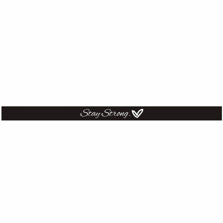 "Stay Strong.♡" Self Harm Prevention Bracelet ♥ - Underlying Beauty - 2
