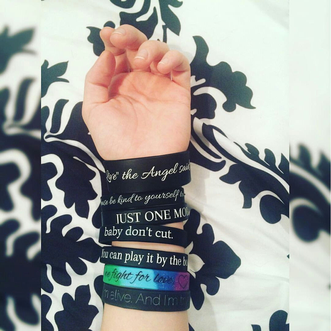 ALL 7 Suicide Prevention / Self love Bracelet Bundle ♥ - Underlying Beauty - 2