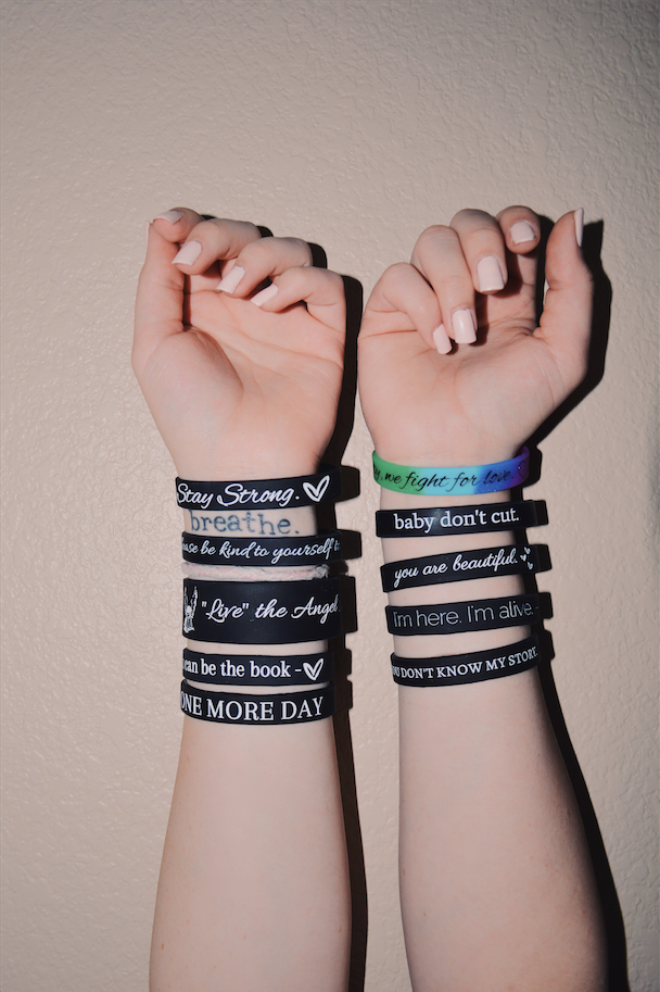 ALL 10 Suicide Prevention / Self love Bracelet Bundle :) - Underlying Beauty - 1