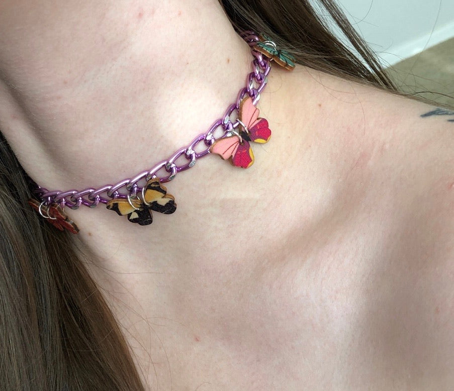 Butterfly chain choker βπ¦