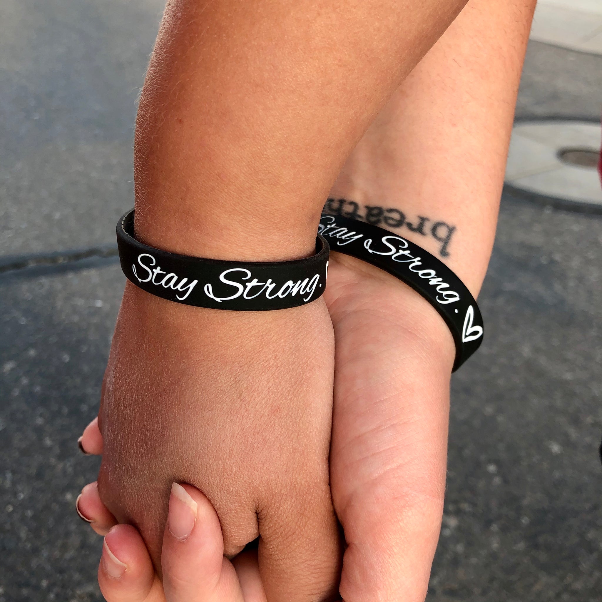 "Stay Strong.♡" Self Harm Prevention Bracelet ♥