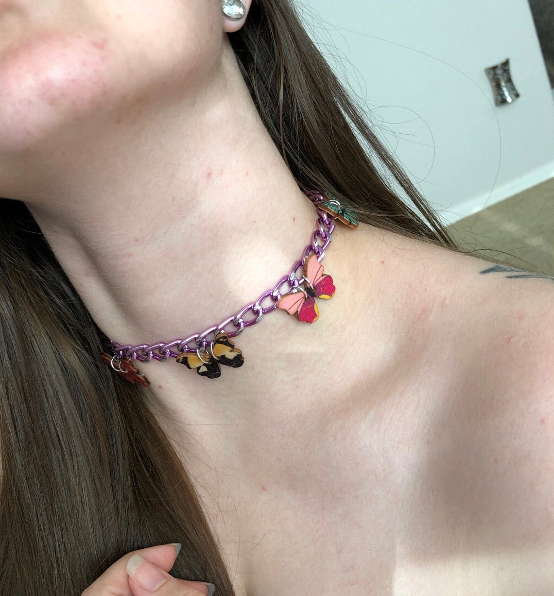 Butterfly chain choker βπ¦