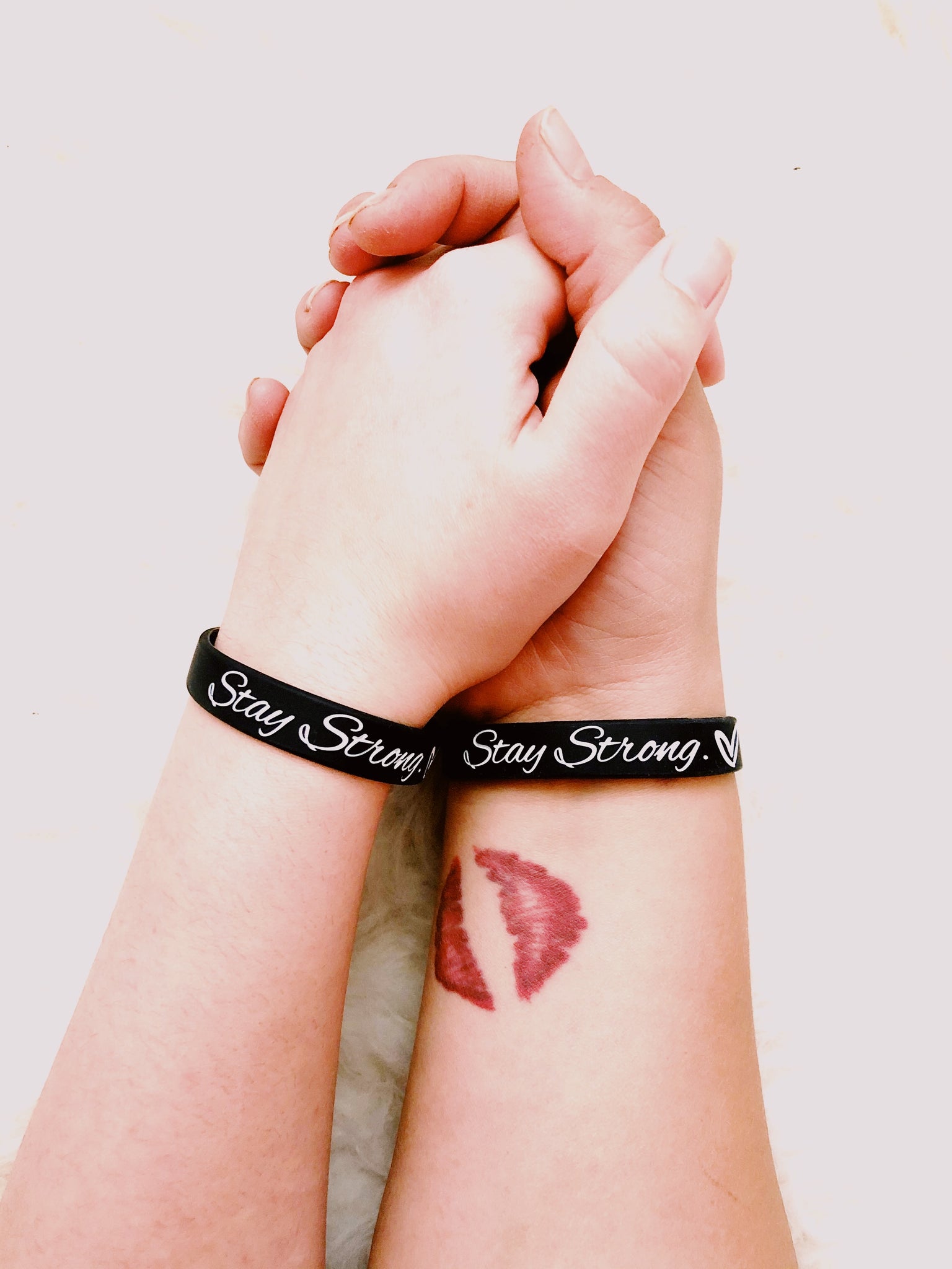 "Stay Strong.♡" Self Harm Prevention Bracelet ♥