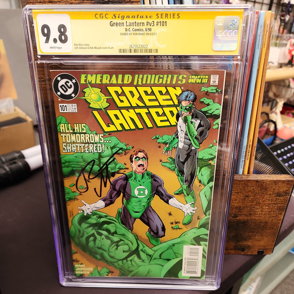 Green Lantern #v3 #101 graded 9.8 signature series